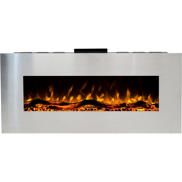 Kominek elektryczny Albion srebrny 42 - Aflamo
