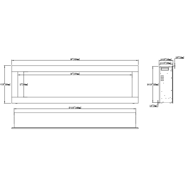 Kominek elektryczny Diamond 153 - Aflamo