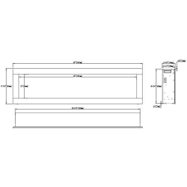 Kominek elektryczny Diamond 165 - Aflamo