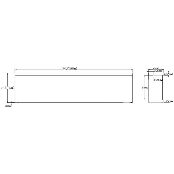 Kominek elektryczny Unique NH 180 - Aflamo