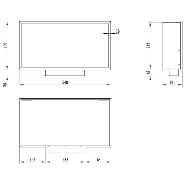 Biokominek Juno 54 - Aflamo