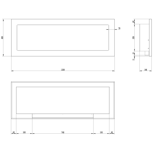 Biokominek Honos 125 - Aflamo
