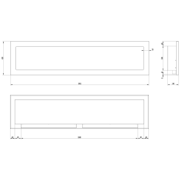 Biokominek Honos 185 - Aflamo