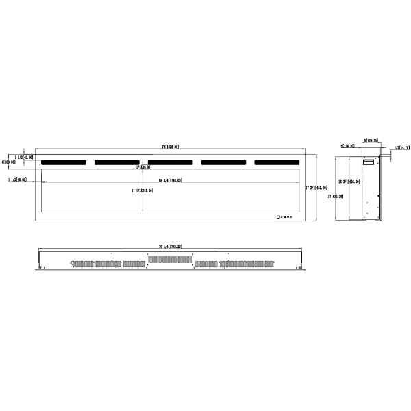 Kominek elektryczny Majestic PRO 183 - Aflamo