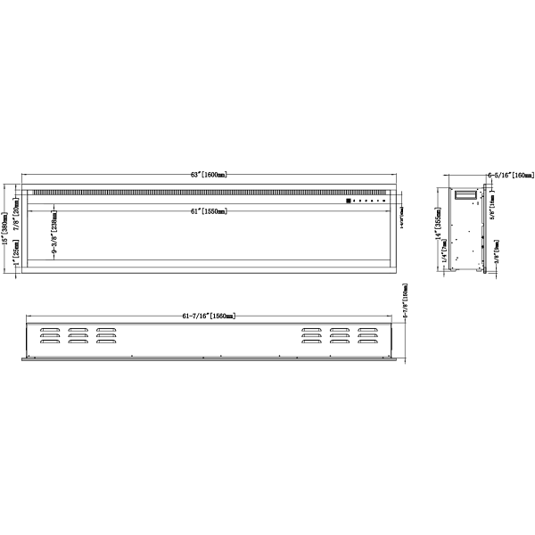 Kominek elektryczny Royal 3D 160 - Aflamo