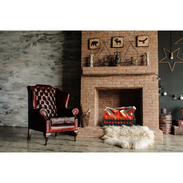 Kominek elektryczny Log - Aflamo