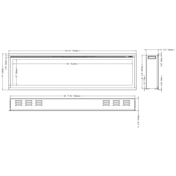 Kominek elektryczny Royal 60 - Aflamo