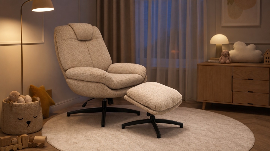 Fotel bujany do usypiania dziecka — jak wybrać stabilny i cichy mechanizm?