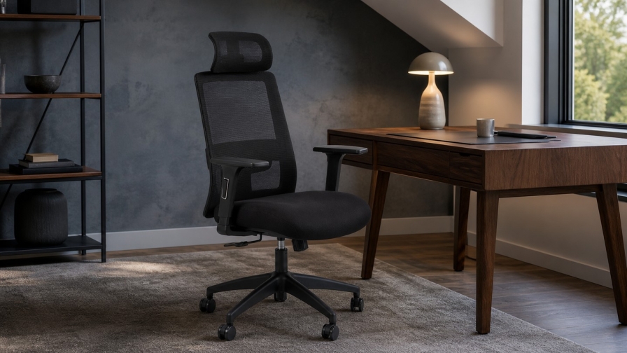 Fotel obrotowy z siedziskiem 48–58 cm – dla średniej czy wysokiej osoby?