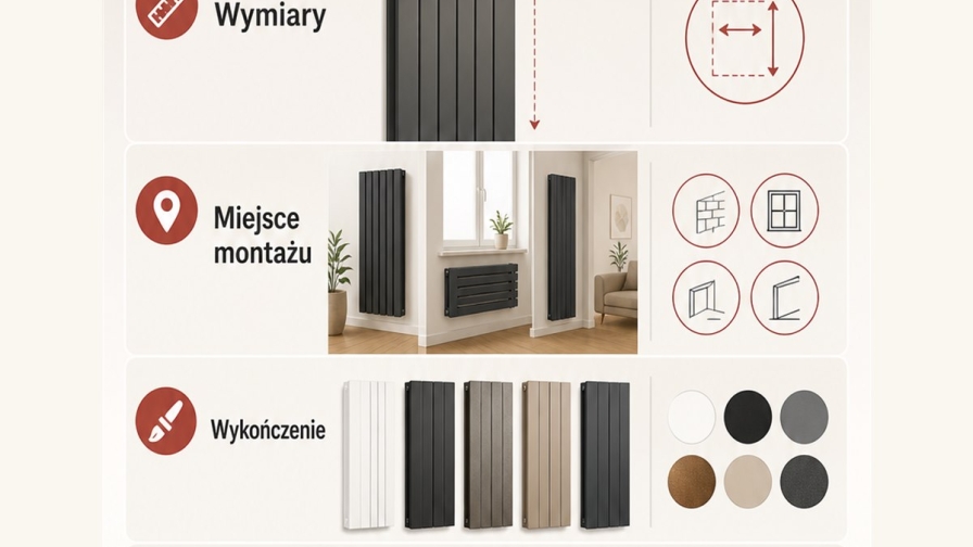 Grzejniki dekoracyjne o dużej mocy - ranking modeli powyżej 500 W