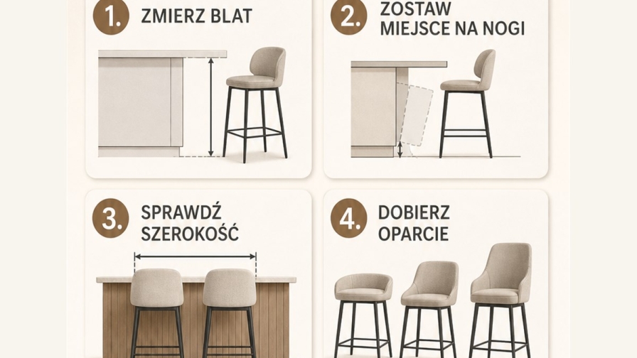 Jak wybrać hoker do kuchni otwartej na salon?