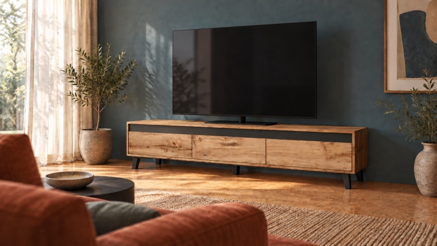 Jaką wysokość powinna mieć szafka RTV pod telewizor stojący?