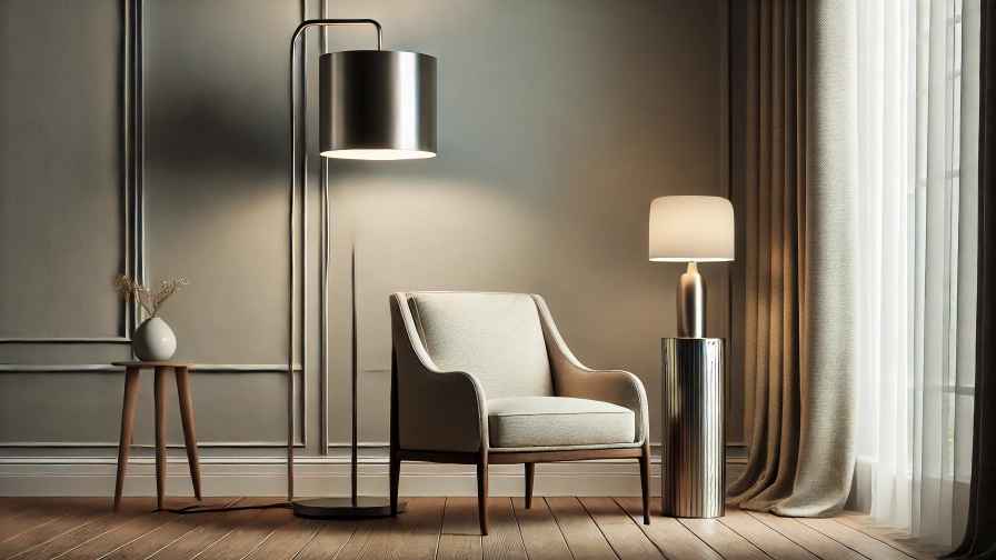 Pasujące krzesła do nowoczesnych lamp - harmonia w designie