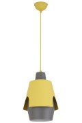 Falun Lampa Wisząca 1X40W E27 Żółty Candellux