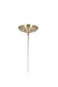 Prima Gold Lampa Wisząca Złoty Satynowy 1X60W E27 Abażur Czarny Candellux