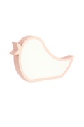 Bird Lampa Stołowa 12W Led 3000K Iq Kids Różówy Candellux