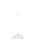 Bronte Lampa Wisząca 1X60W E27 Klosz Biały Z Wzorem Candellux