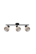 Listwa sufitowa Juicy czarna czarna 3x40w - Candellux