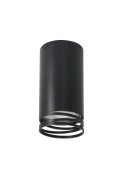 Tuba Lampa Sufitowa Czarny 1X15W Gu10 Śr. 5,5 Cm Candellux