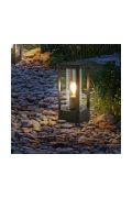 Lampa Ogrodowa cissus czarna metalowa stojąca zewnętrzne - Candellux