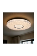 Plafon Bubbles cm biały chromowy 24w - Candellux