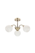 Lampa Nestor patynowa biała 3x40w - Candellux