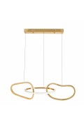 Anneli Lampa Wisząca Francuskie Złoto 30W Led 3000K Maskownica Biała Candellux