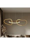Anneli Lampa Wisząca Francuskie Złoto 30W Led 3000K Maskownica Biała Candellux