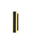 Lampa ścienna zewnetrzna l-30 czarny 12w klosz opal ip65 Stick - Candellux