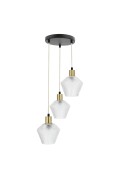 Lampa wisząca talerz czarny Greniko - Candellux