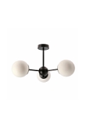 Lampa wisząca Calari czarna biała 3x40w - Candellux
