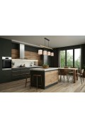 Combi Lampa Wisząca Czarny 4X60W E27 Abażur Beżowy Candellux