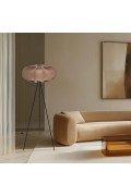 Cafee' Lampa Pod³Ogowa Czarny 1X40W E27 Aba¿Ur 52/23 Mokka Candellux