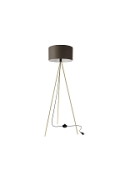 Lampa podłogowa Vanti stojąca złota konstrukcja grafitowa wysoka 1x40w - Candellux