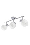 Lampa sufitowa Andrus srebrna 3x40w - Candellux
