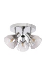 Plafon Grazia chromowy dymiony 3x40w - Candellux