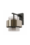 Kinkiet Spiega czarny satyna nikiel dymiony 1x60w - Candellux