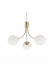 Lampa wisząca Dani złota z białym 3x40w - Candellux