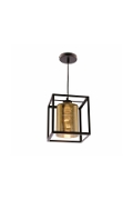 Lampa wisząca Luri czarna ze złotym lub minimalizm 1x40w - Candellux