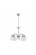 Lampa wisząca Cavallo srebrna 5x60w - Candellux