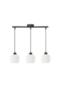 Lampa wisząca Estilo czarna biała 3x40w - Candellux