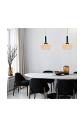 Lampa wisząca Bueno czarna bezbarwna złota 1x9w - Candellux