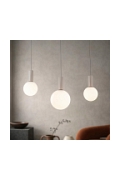 Lampa wisząca Testa beżowy biała 3x10w - Candellux