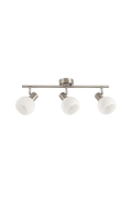Listwa sufitowa Novo satyna nikiel biała 3x40w - Candellux