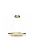 Lampa wisząca Gloris 3000 kawowy kryształki bezbarwne 36w - Candellux