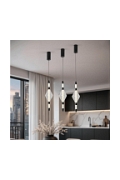 Lampa wisząca Vita czarna x bezbarwna 5w - Candellux
