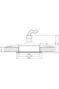 Ua-01 Sns/Al Mr16 Sat Nikiel Opr. Stropwa Uchylna Aluminium Candellux
