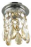 Sk-64 Ch/G Mr16 Chrom Opr. Strop. Dekoracyjna Transparentna Złota Mr16 50W Candellux