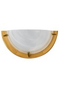Duna Lampa Sufitowa Plafon1/2 Sosna Alabaster 1X60W Candellux