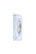 Ss-22 Ch/Tr+Wh Gu10 50W+Led Smd 2 1W Biały 230V Chrom Oczko Sufitowe Lampa Sufitowa. Strop. Stała Kwadratowa Szkło Transparentne Candellux